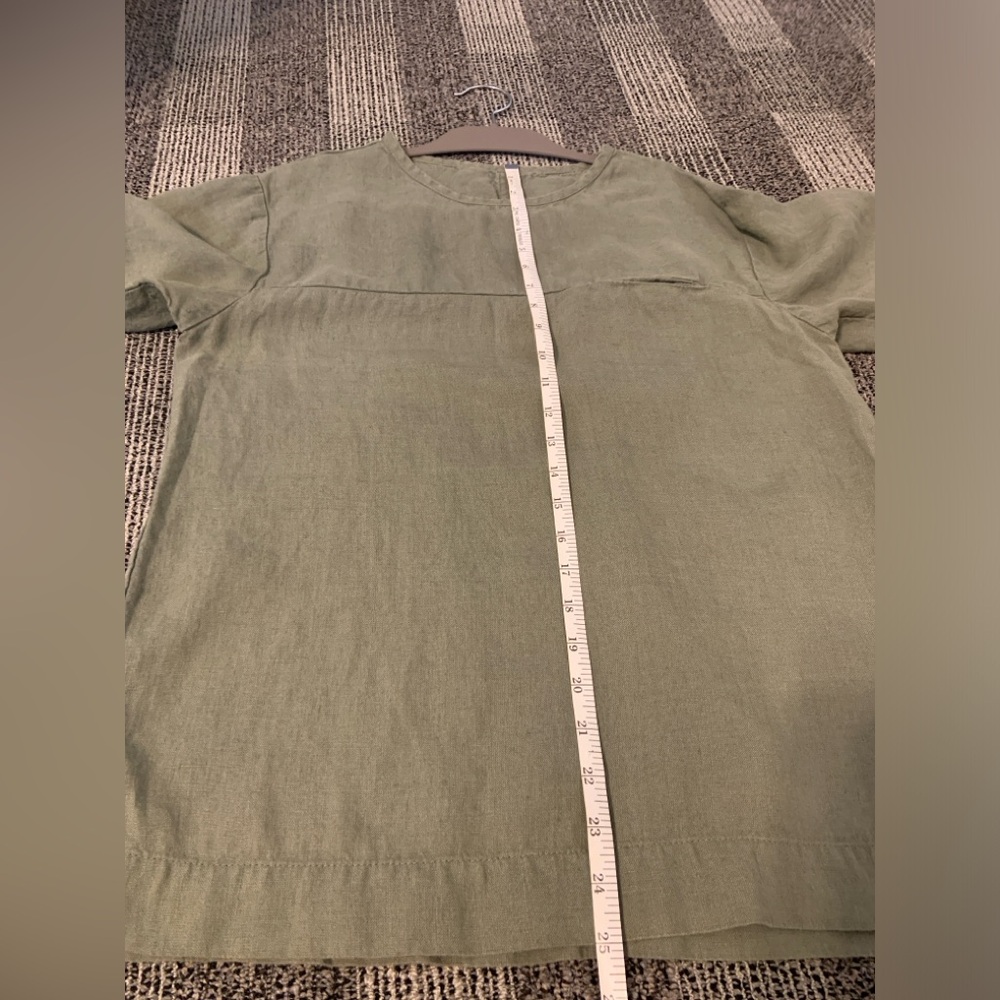 NotPERFECTLINEN Men’s linen t-shirt BURNIE
Forest Green Size Small - Picture 5 of 9